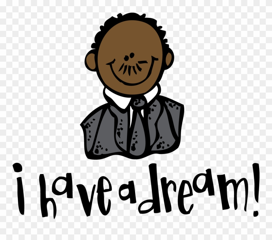 Mlk Cliparts - Mlk Jr Clip Art - Png Download