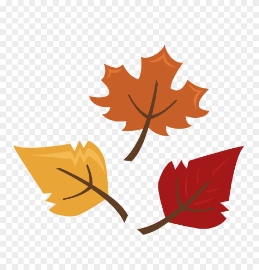 Fall Leaves Images Clip Art Border Clipart Panda Free - Cute Fall Leaves Clipart - Png Download