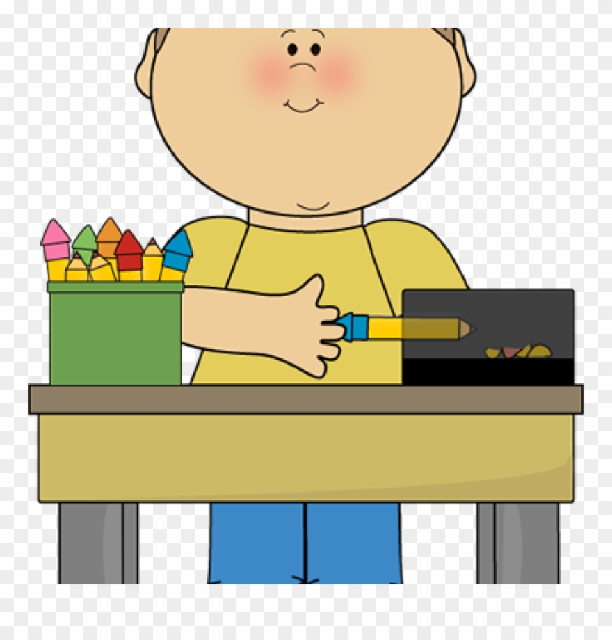 Classroom Clipart Com Classroom Clipart Clipart Panda - Tidy Up Desk Clipart - Png Download