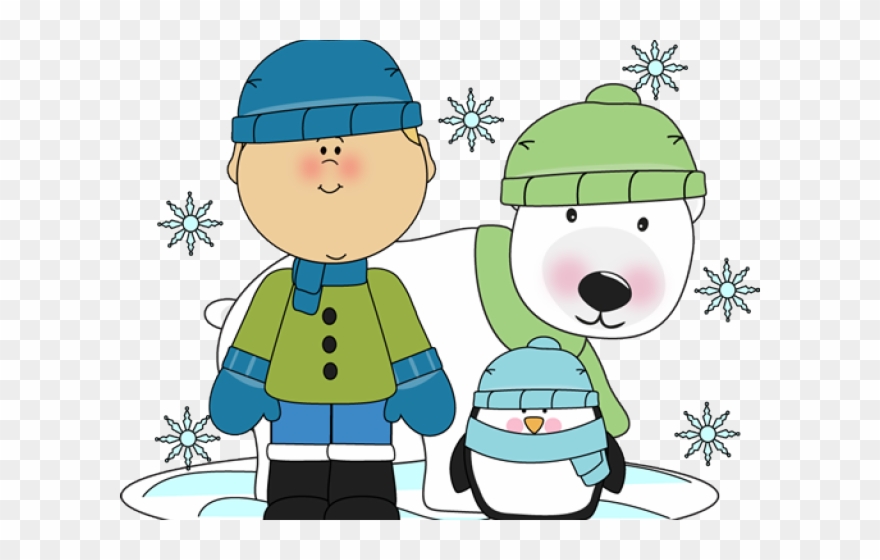 Winter Clipart Snow - Winter Childrens Png Transparent Png