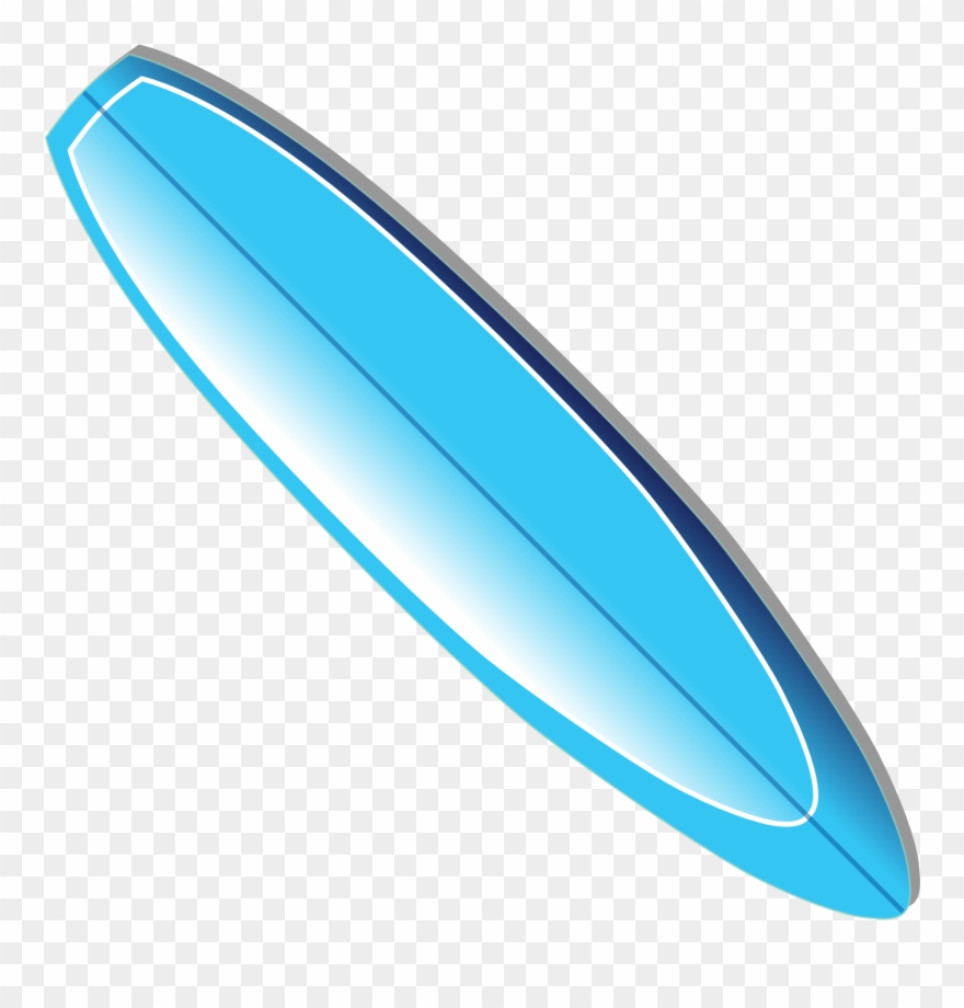Surf Board Vector Free Clipart Free Clip Art Images - Surfing Board Cartoon Png Transparent Png