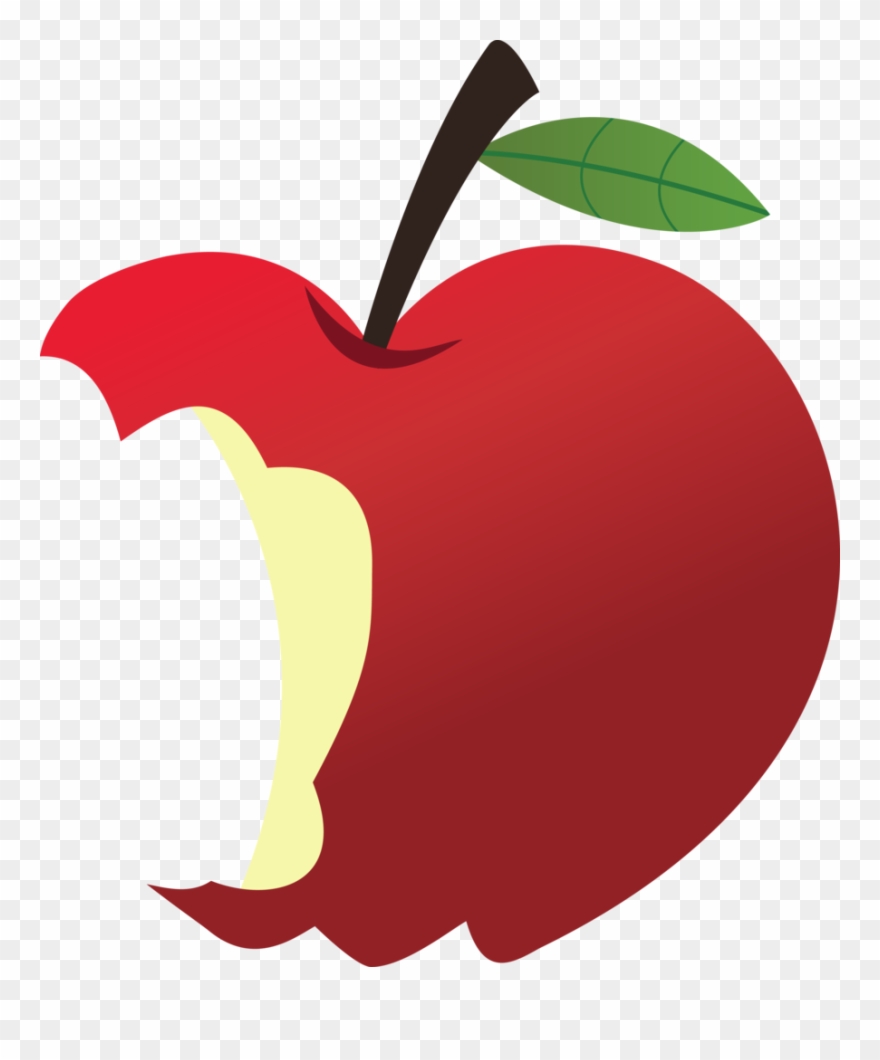 I Remember Taking All The Apples Off When I Wanted - Bitten Apple Clip Art - Png Download