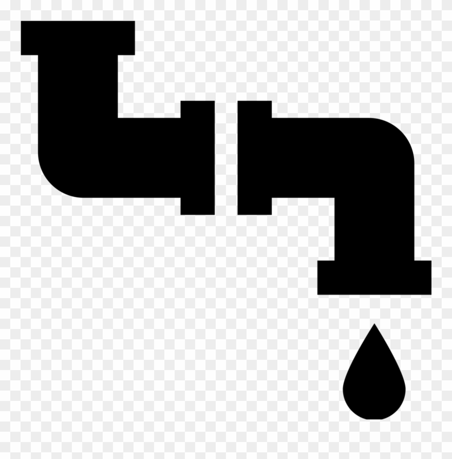 Sewer Pipe Clipart Silhouette - Pipe Icon - Png Download