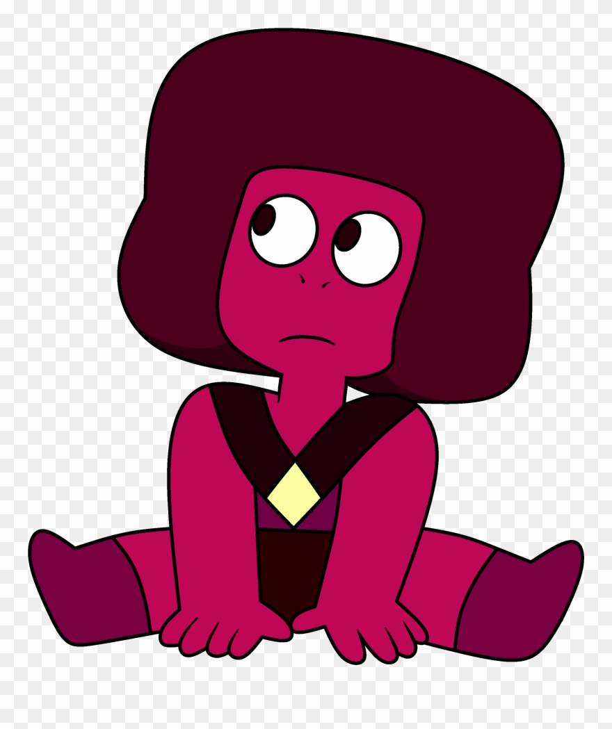 Confused Clipart Trivia - Steven Universe Homeworld Ruby - Png Download