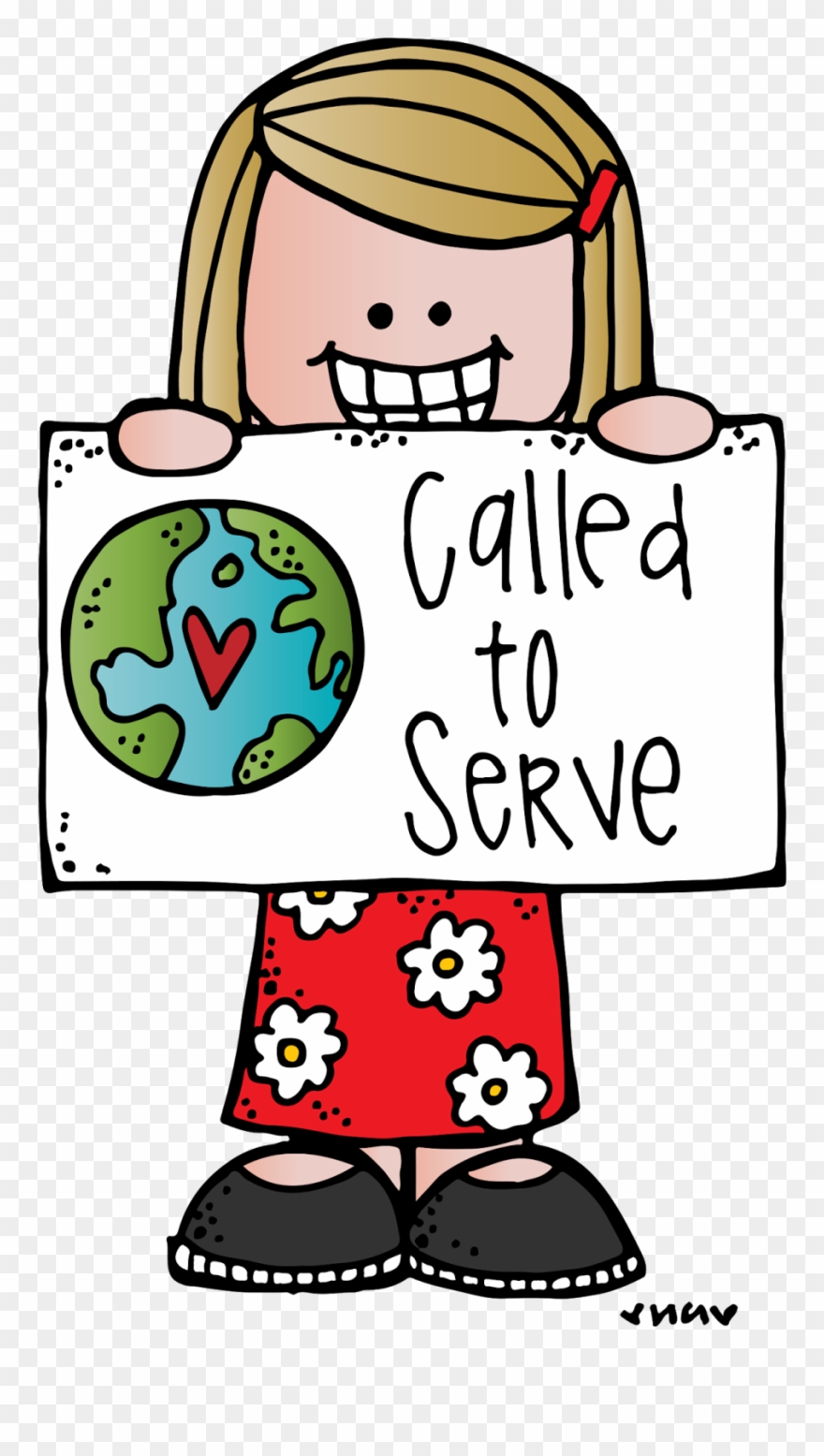 Hungry Clipart Lonely Girl - Melonheadz Black And White Lds Missionary Clipart - Png Download