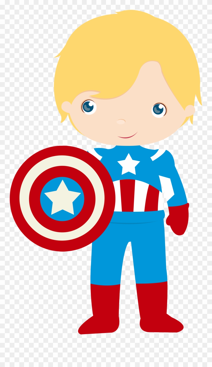Clipart Royalty Free Stock Boy Svg Superhero - Super Herois Cute Png Transparent Png
