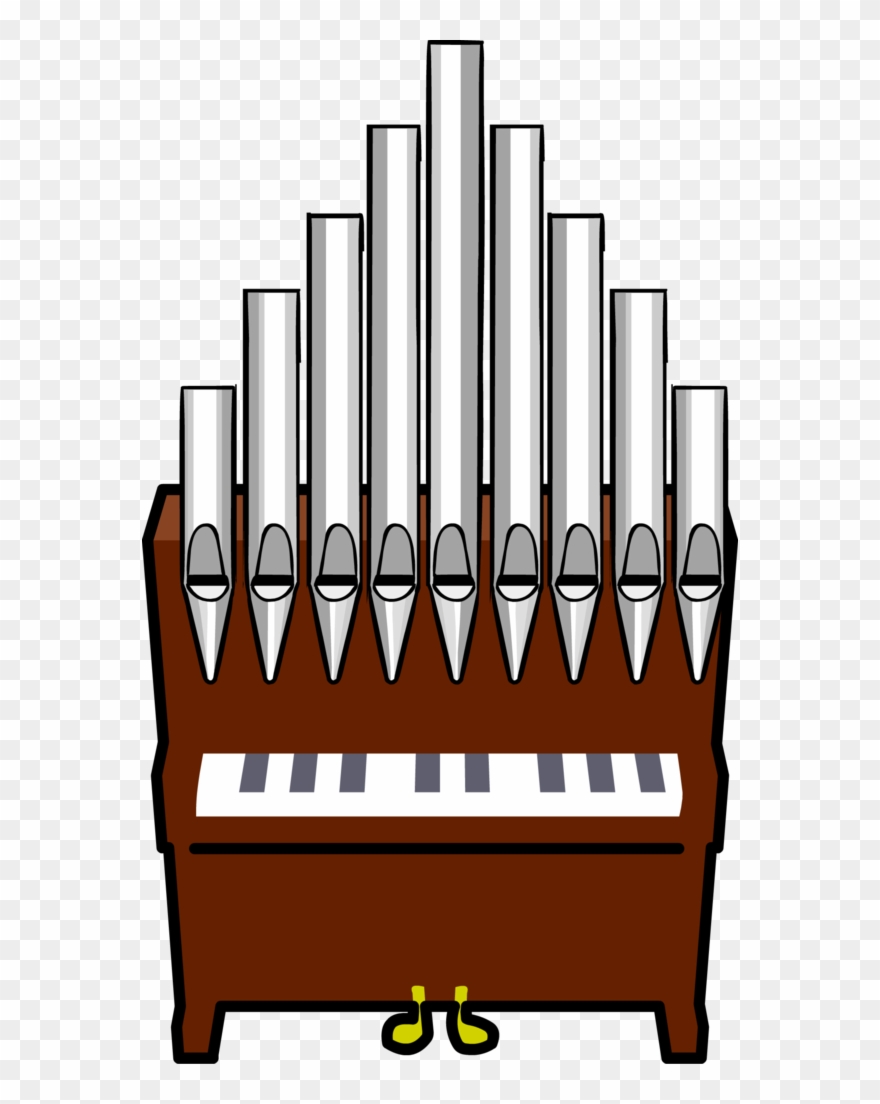 Organ Clip Art - Pipe Organ Clipart - Png Download