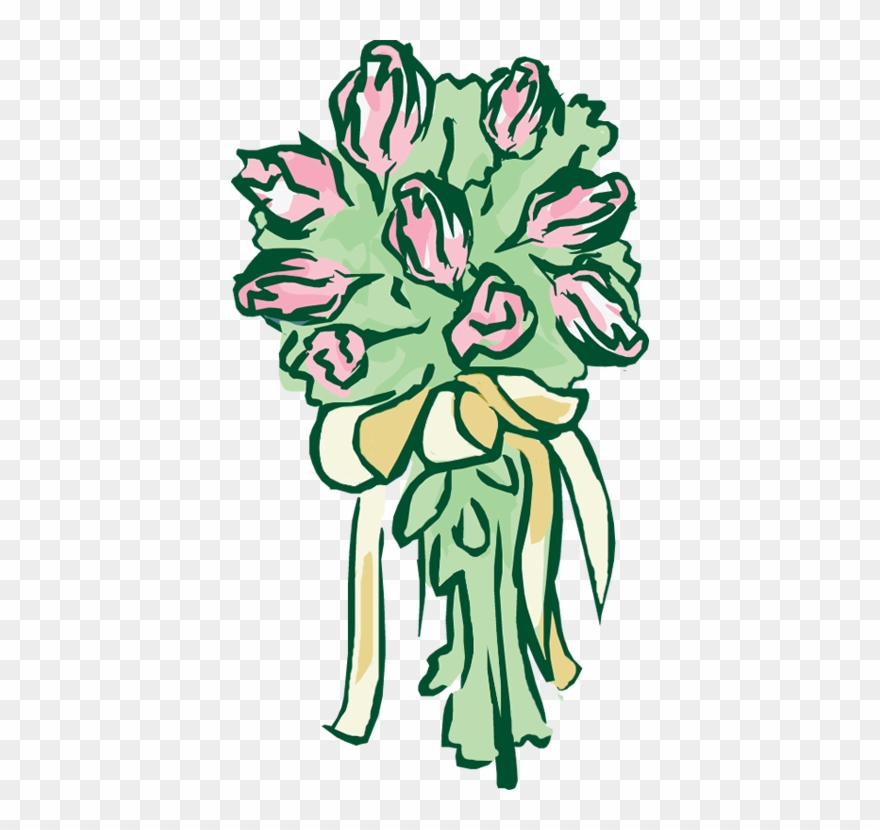 Wedding Flowers Clip Art - Clip Art - Png Download
