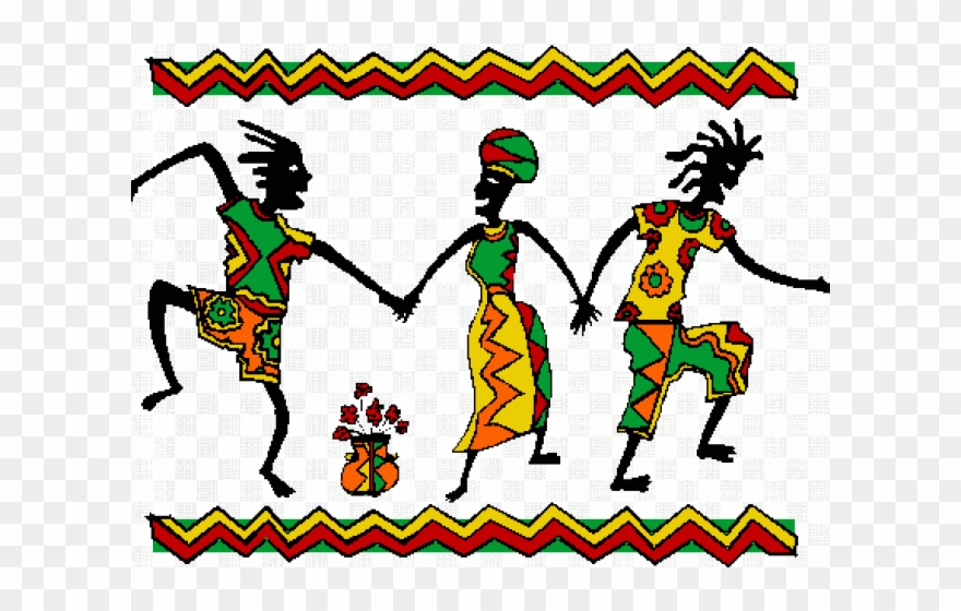 Dancing Clipart Group Dance - African Dance Transparent Gif - Png Download