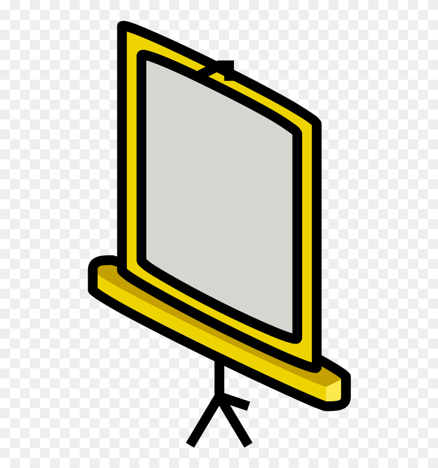 Board Clip Art - Projector - Png Download