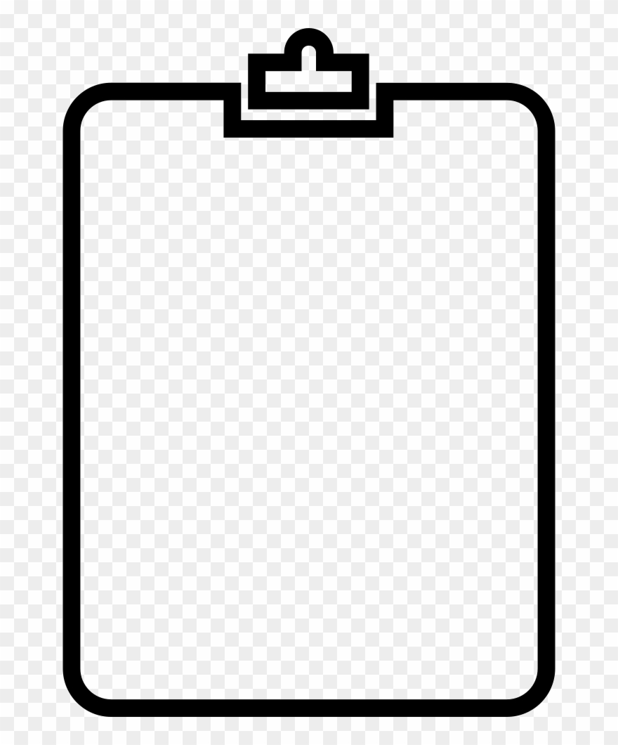 Clipboard Clipart Clip Board - Portable Network Graphics - Png Download