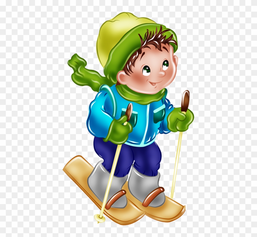 Personnages, Illustration, Individu, Personne, Gens - Clipart Gratuit Sport D Hiver - Png Download