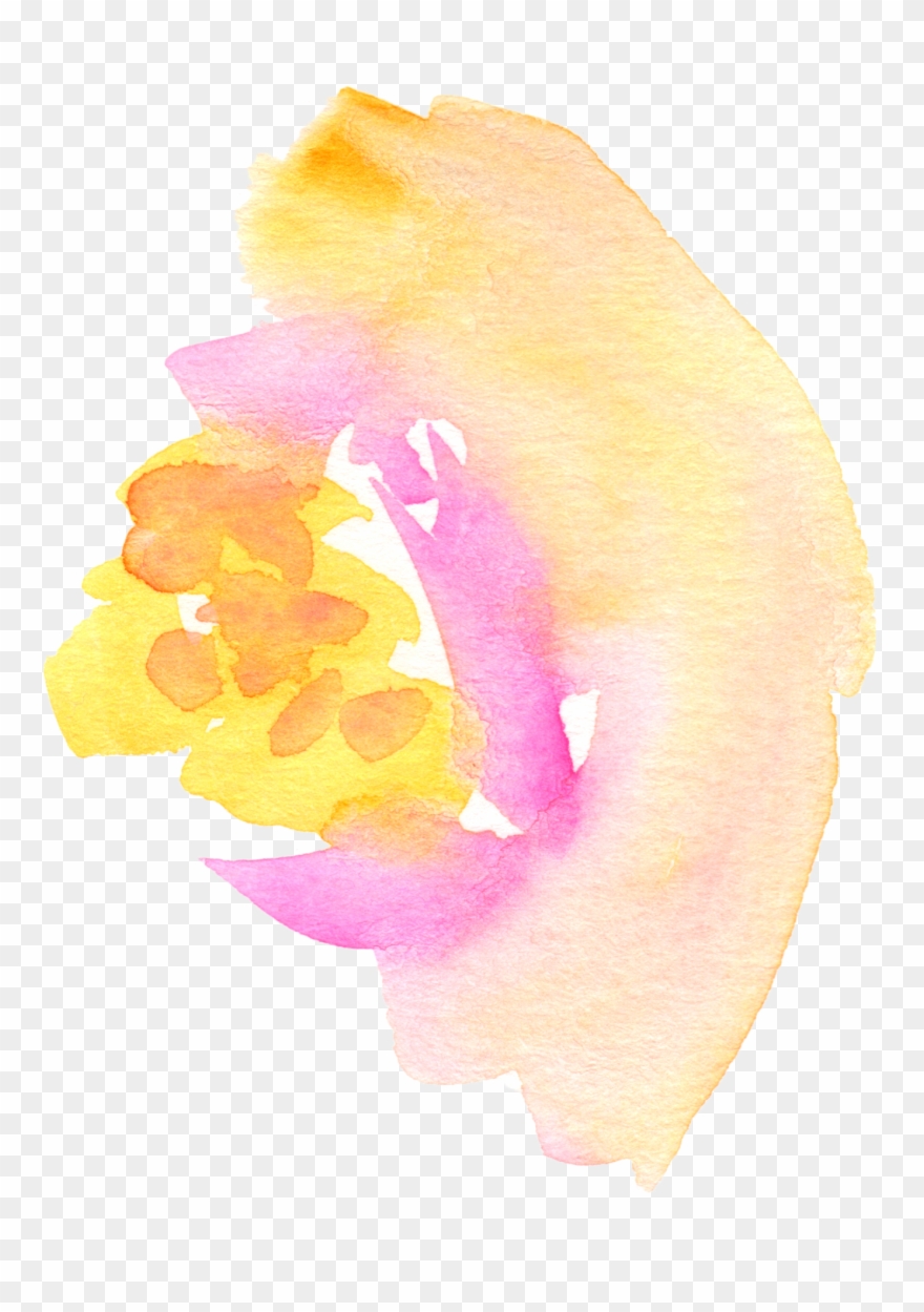 Free Fall Watercolor Floral Clip Art- So Pretty - Png Download