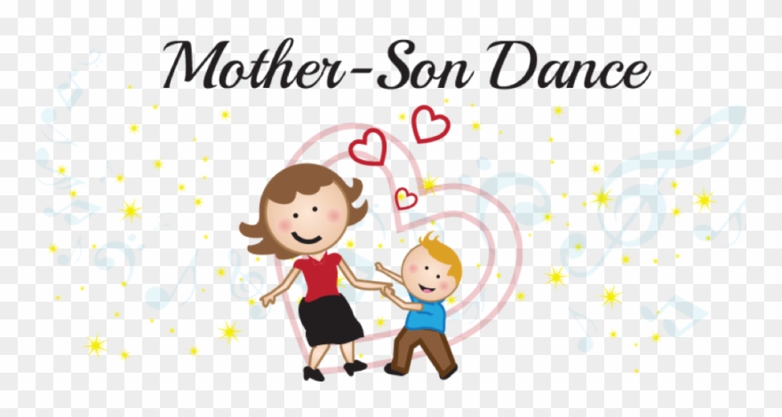 Dance Clipart Summer - Mother & Son Cartoon - Png Download