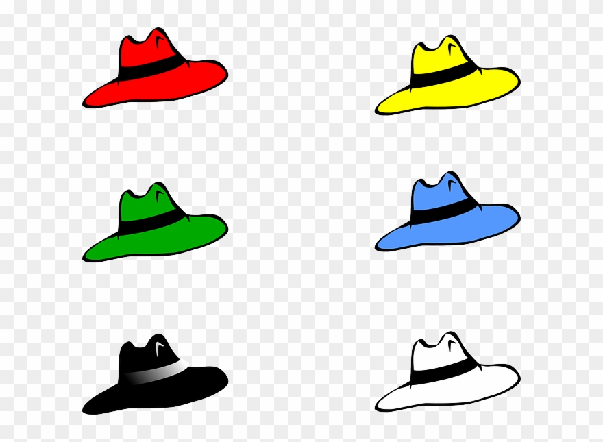Free Vector Slothing Men Six Hats Clip Art - 2 Hats Clip Art - Png Download