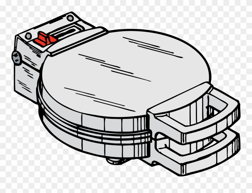 Belgian Waffle Waffle Irons Breakfast Belgian Cuisine - Waffle Iron Clipart - Png Download