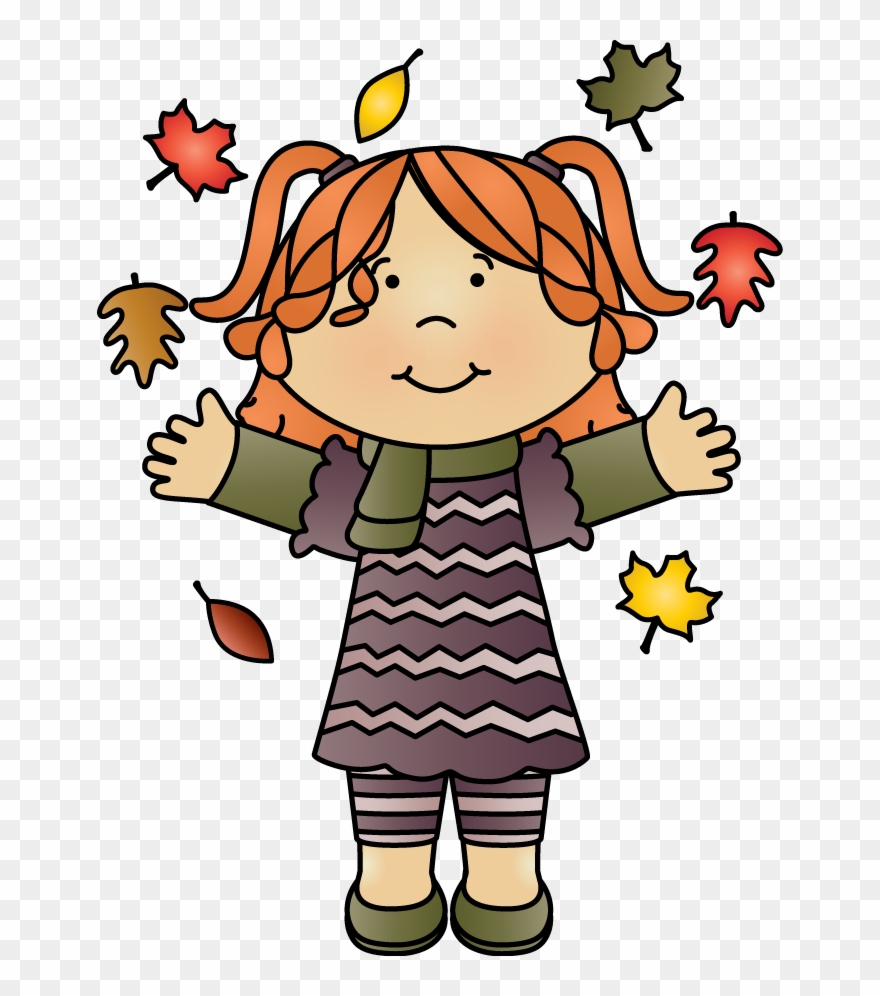 Fall Clipart Child - Whimsy Clips Fall - Png Download