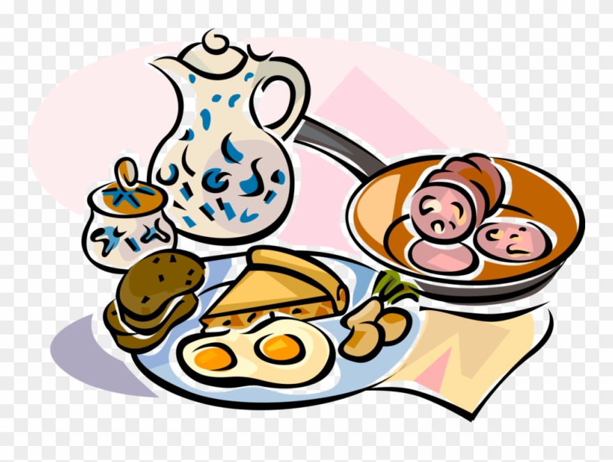 German Breakfast Image Illustration - Brunch Clipart