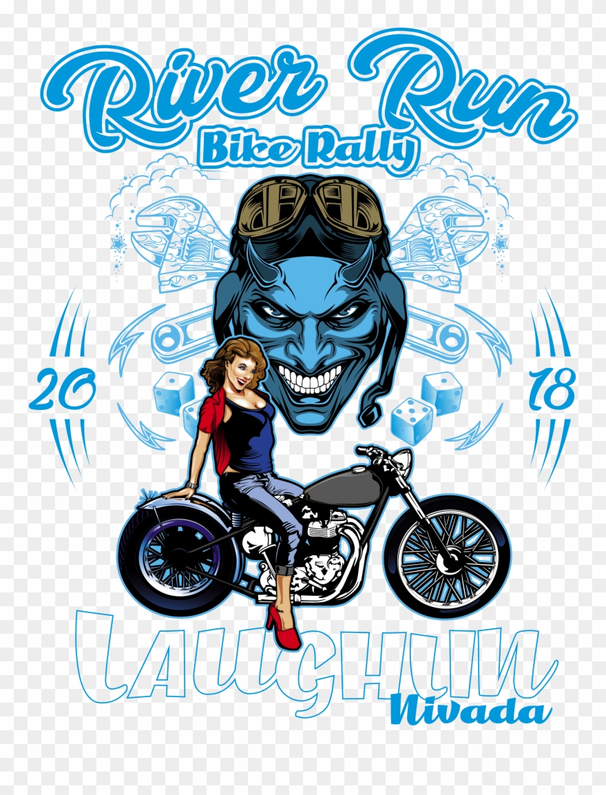Devil Bike - Poster Clipart