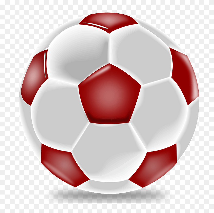 Special Soccer Ball Clipart Free Today Popular Search - Red Soccer Ball Png Transparent Png