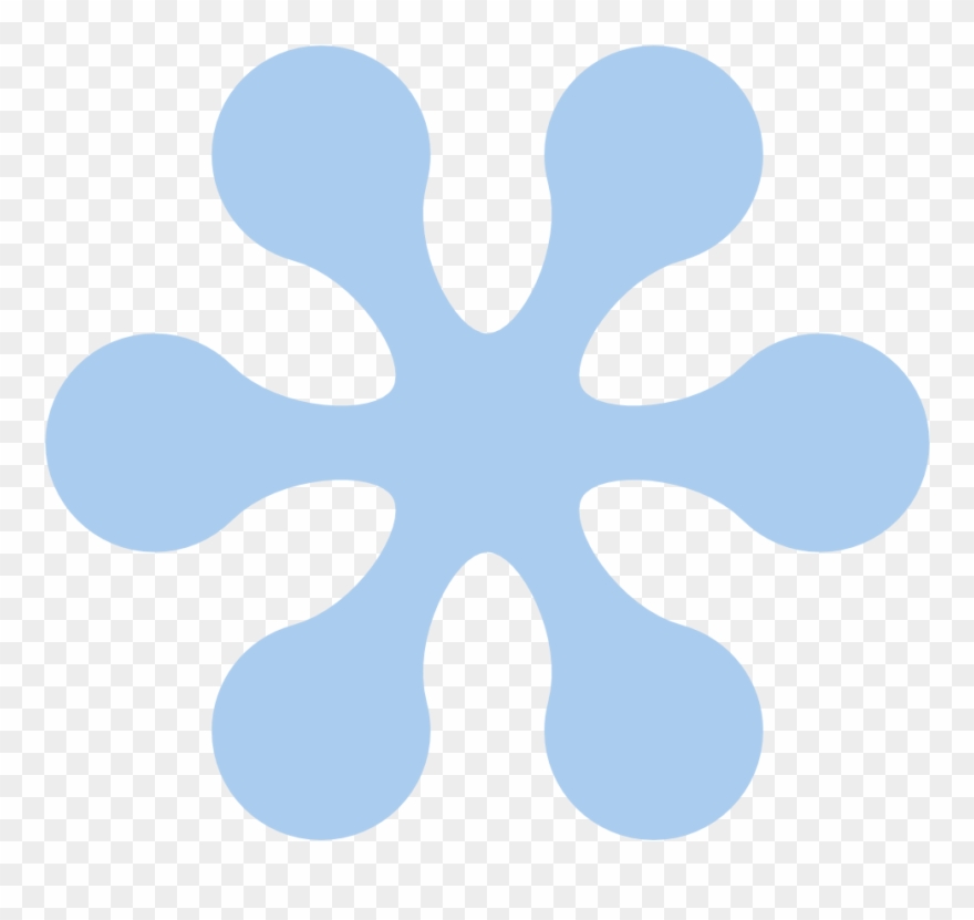 Blue Flower Clipart - Flower - Png Download