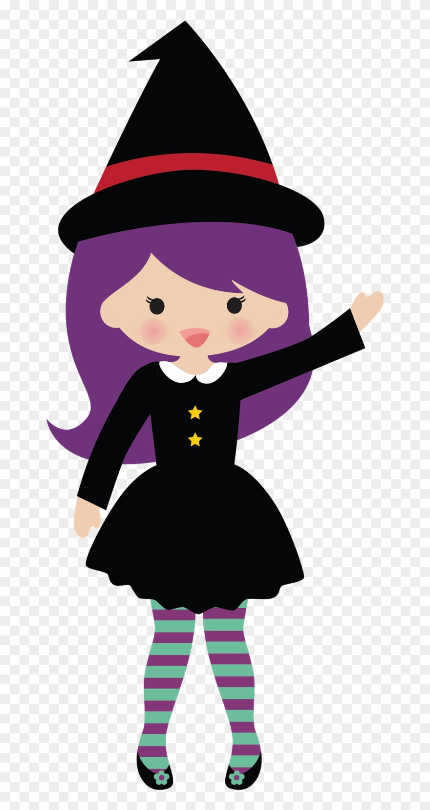 Witch Face Png Image Png Mart - Cute Witch Clipart Transparent Png