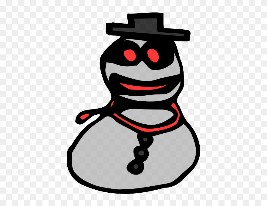 Snowman Winter Hat Christmas Day - Png Basic Snowmen Clipart