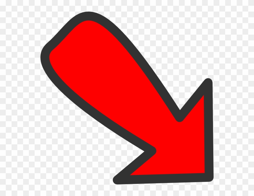 Falling Arrow Clip Art - Portable Network Graphics - Png Download