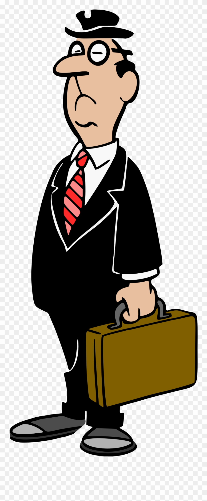 Businessman Colour Big Image Png - Clip Art Business Man Transparent Png