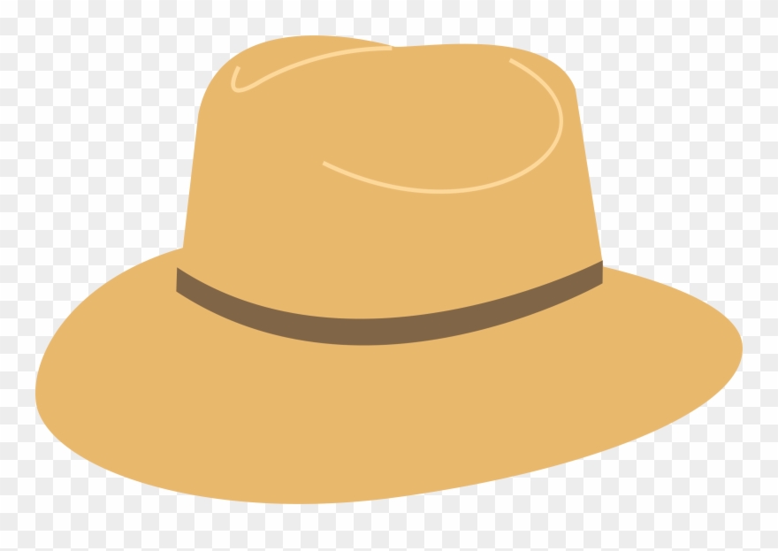 Sun Hat Clipart - Hat Beach Vector Png Transparent Png