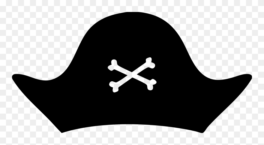 Cap Clipart Pirate Hat Cap Kerchief Clothing Free Commercial - Transparent Background Pirate Hat - Png Download