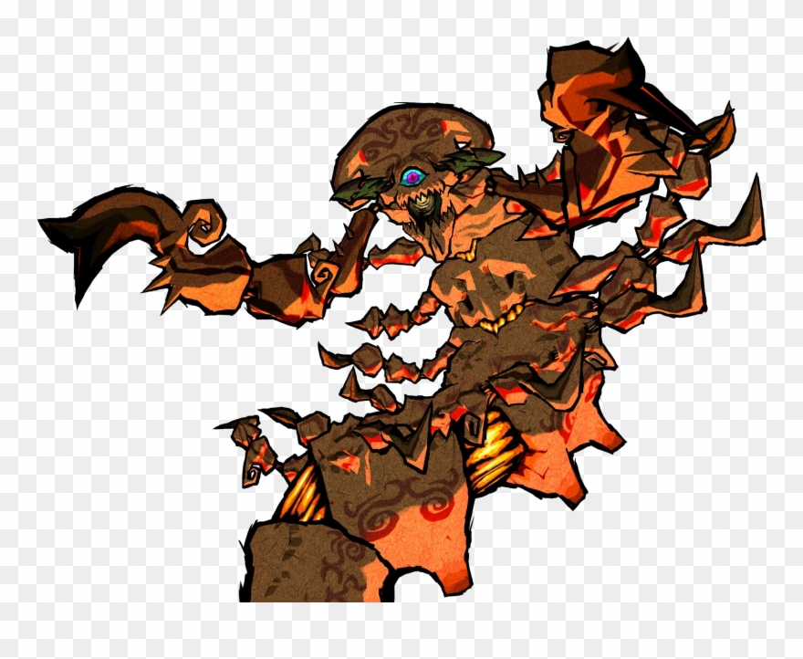 Creatures Clipart Lava Monster - Wind Waker Bosses - Png Download