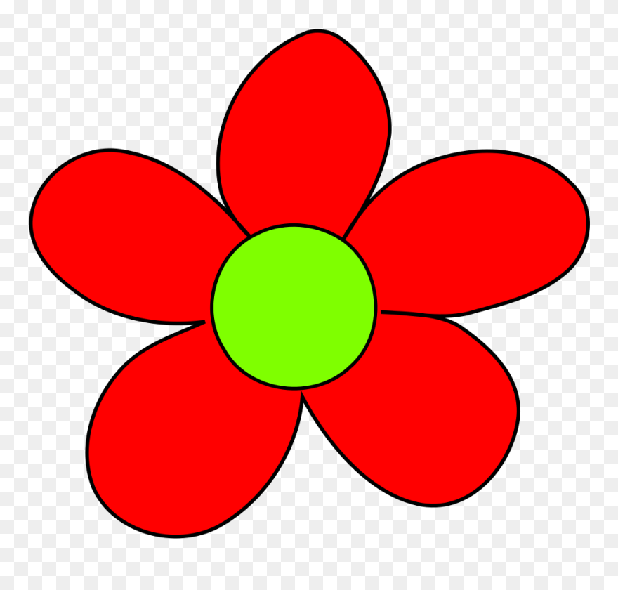 Groovy Flowers Clip Art - Gravesend Grammar School For Girls - Png Download