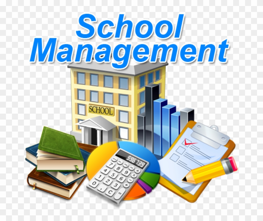 Office Management Clipart Operation Manager - School Management System Icon - Png Download