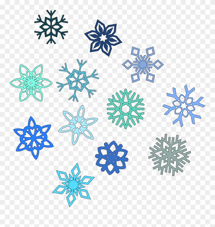 Snow Clipart Beautiful Snowflake - Snowflake Clipart - Png Download