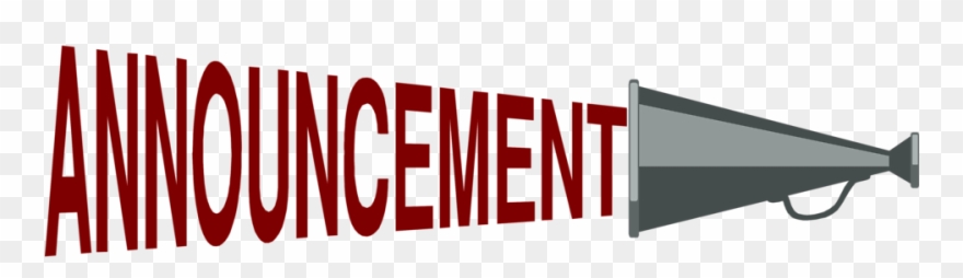 Svg Freeuse Library Announcements Clipart - Announcement Cliparts - Png Download