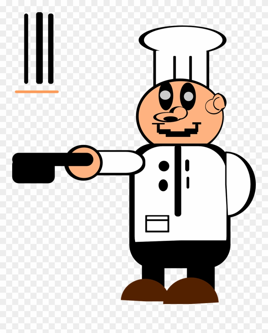 This Free Clip Arts Design Of A Cook - Cook - Png Download