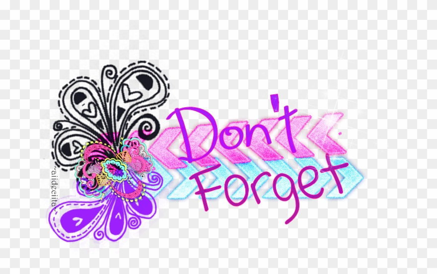 Dont Forget To Link This Page For Attribution Clipart - Don T Forget Clipart Png Transparent Png
