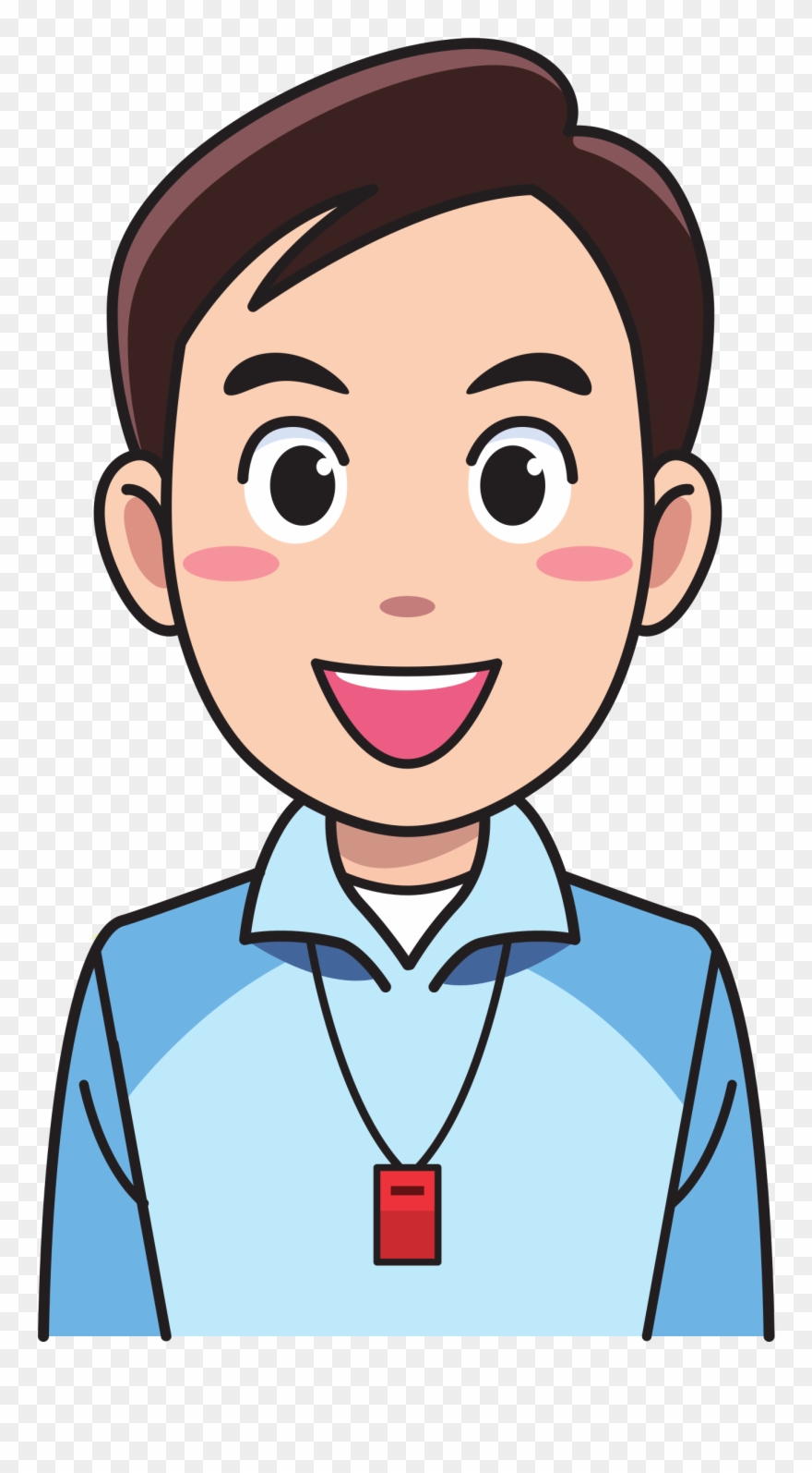 Physical Education Teacher Clip Art Teacher 1370 2400 - Teacher Clip Art Male - Png Download