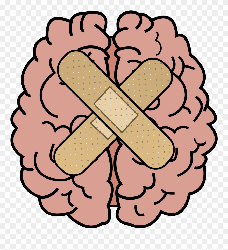 Big Image - Brain Drawing Clipart