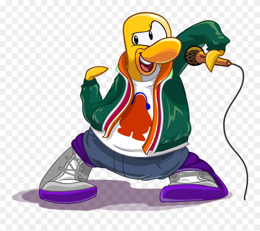 Rock Band Clipart Penguin - Club Penguin Band Franky - Png Download