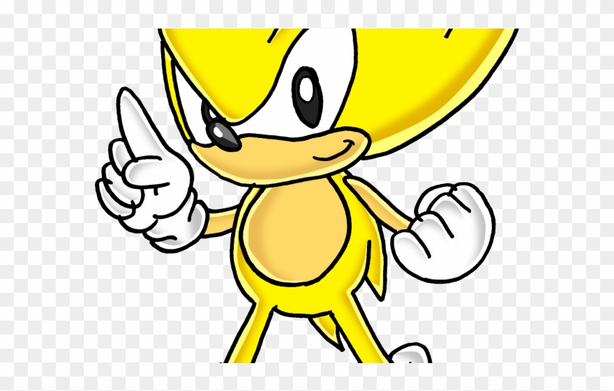 Sonic The Hedgehog Clipart Super Sonic - Sonic The Hedgehog - Png Download