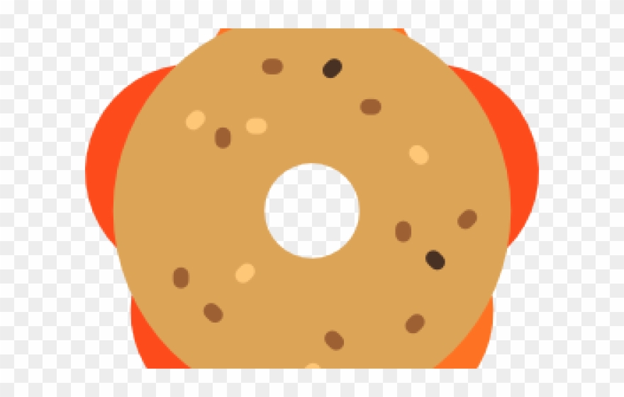 Bagel Clipart Baked Goods - Judaism - Png Download
