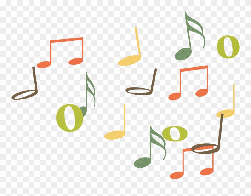 Happy Monday Everyone For This Week's Challenge I Decided - Music Notes Clipart