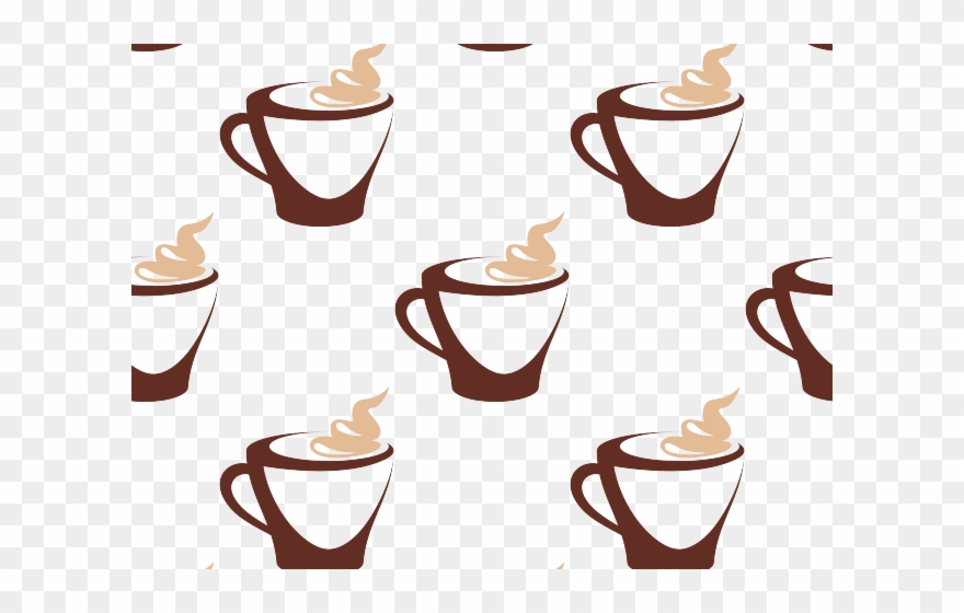 Cappuccino Clipart Coffee Bagel - Coffee - Png Download