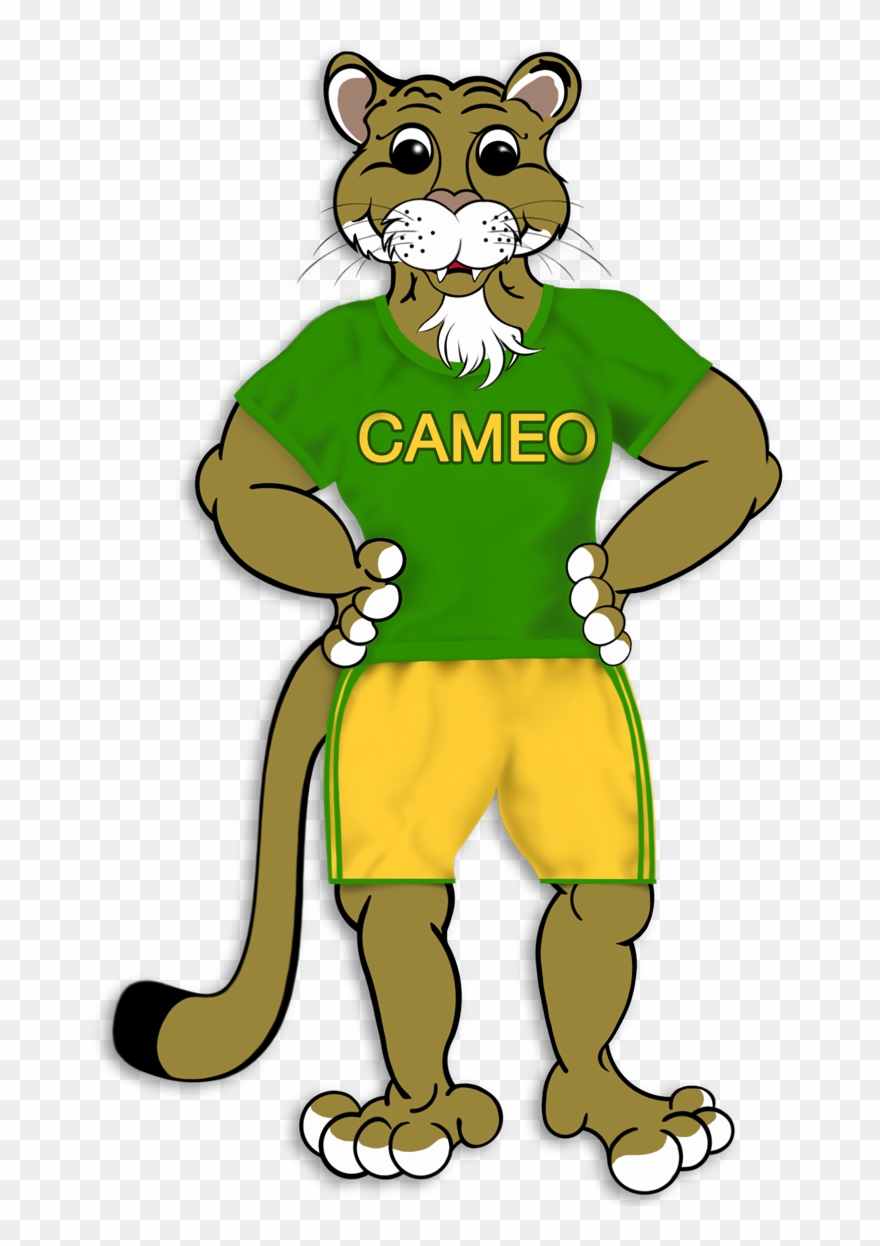 Welcome Cougars - Cameo Elementary School Clipart