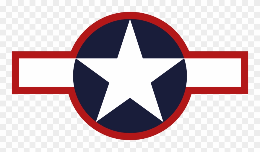 Us Aircraft National Insignia, 29 June - Logo Usa Air Force Clipart