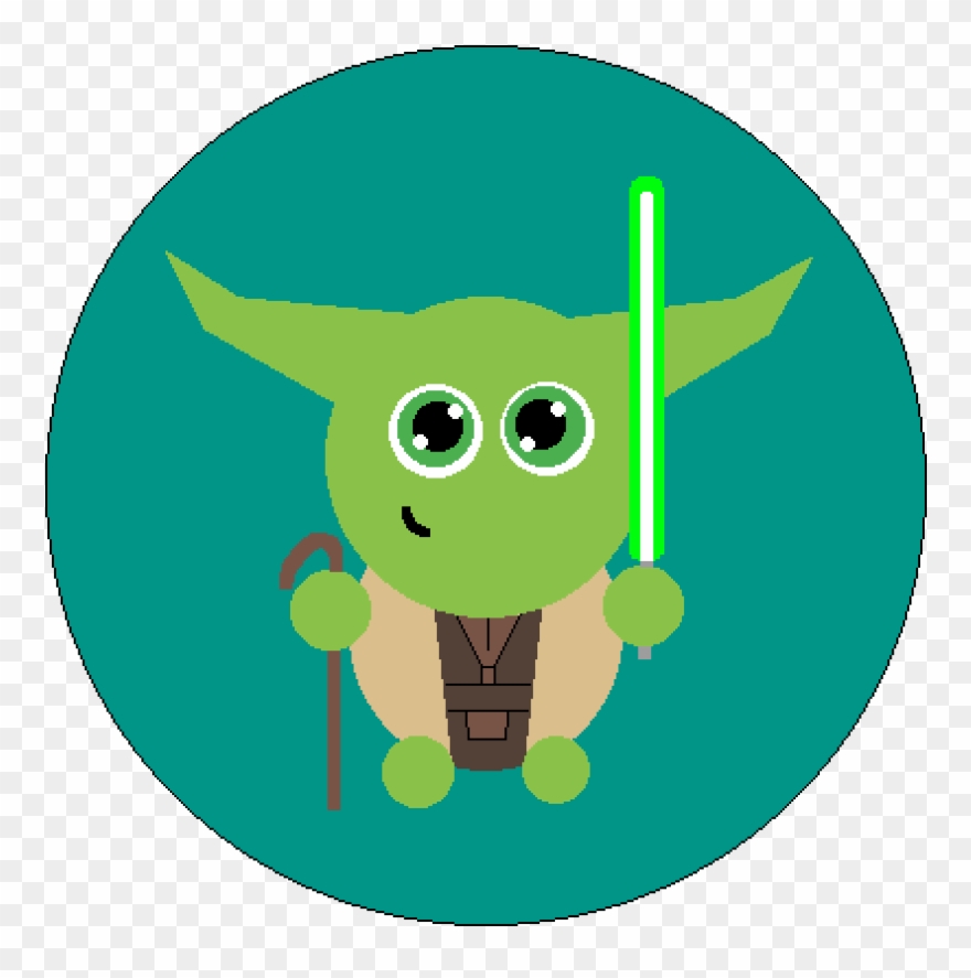 Yoda - Cartoon Clipart
