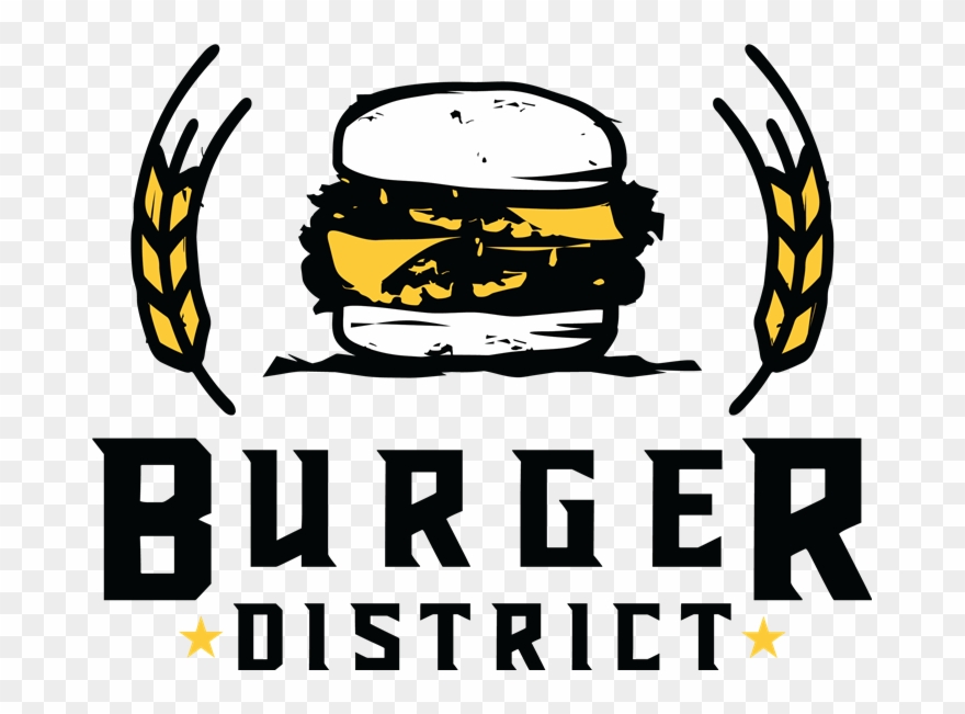 Welcome To - Burger District Clipart