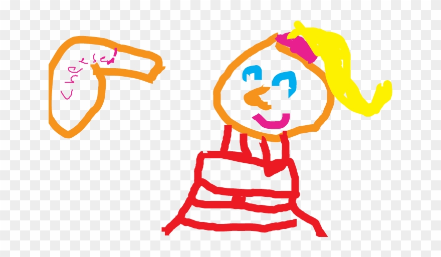 Once, There Was A Girl And She Was In Kindergarten Clipart